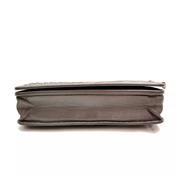 CHANEL STUDDED LEATHER WOC Shoulder/Crossbody Bag GHW - Picture 5 of 12